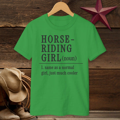 Horse Riding Girl T-Shirt (Youth)
