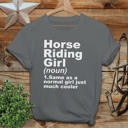 Horse Riding Girl T-shirt