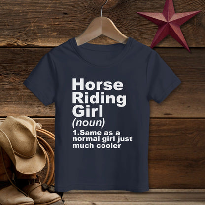 Horse Riding Girl T-shirt (Toddler)