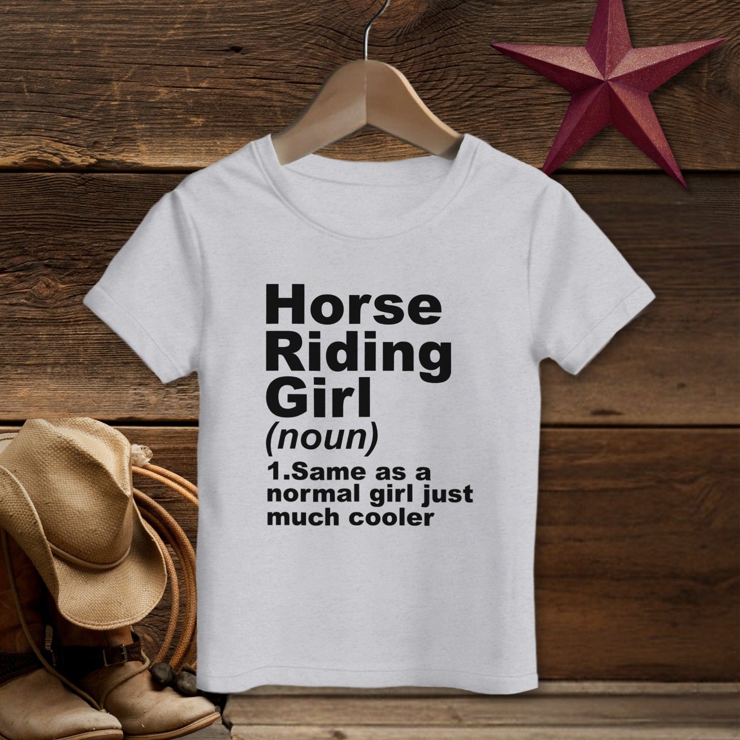 Horse Riding Girl T-shirt (Toddler)
