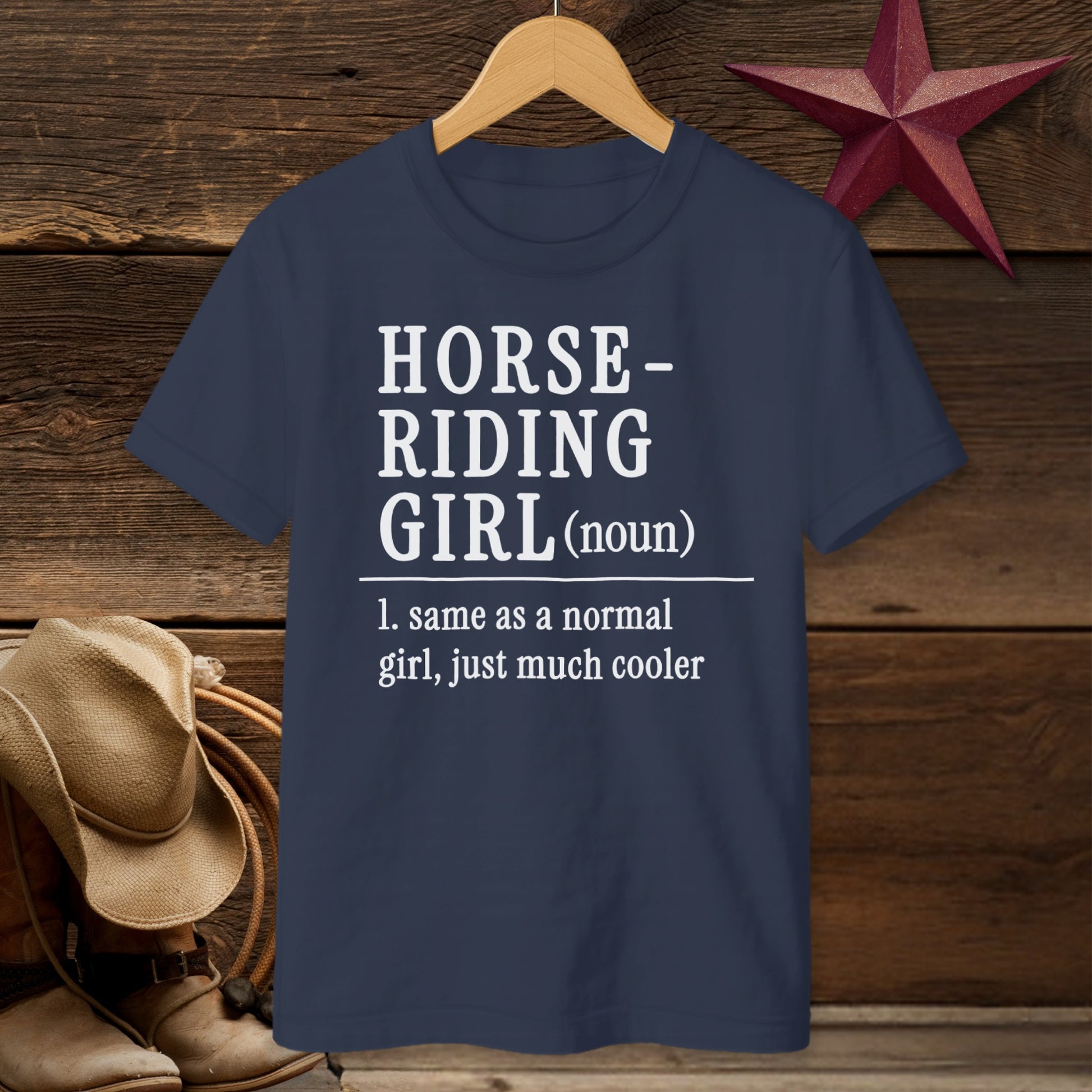 Horse Riding Girl T-Shirt (Youth)