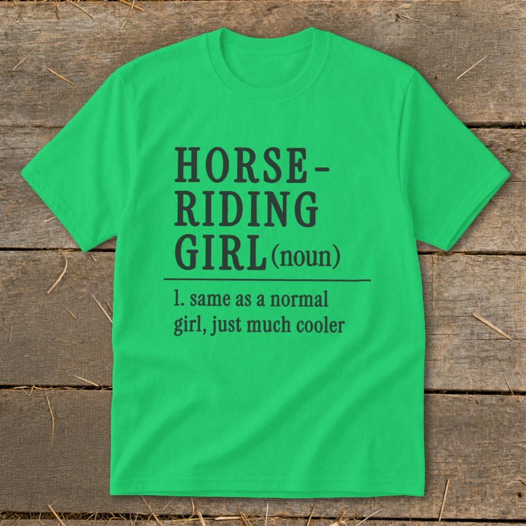 Horse Riding Girl Youth Tee