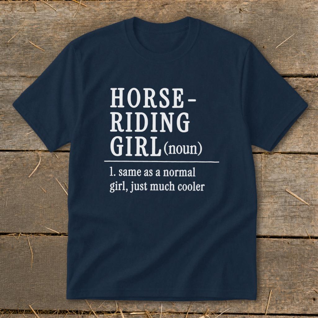 Horse Riding Girl Youth Tee