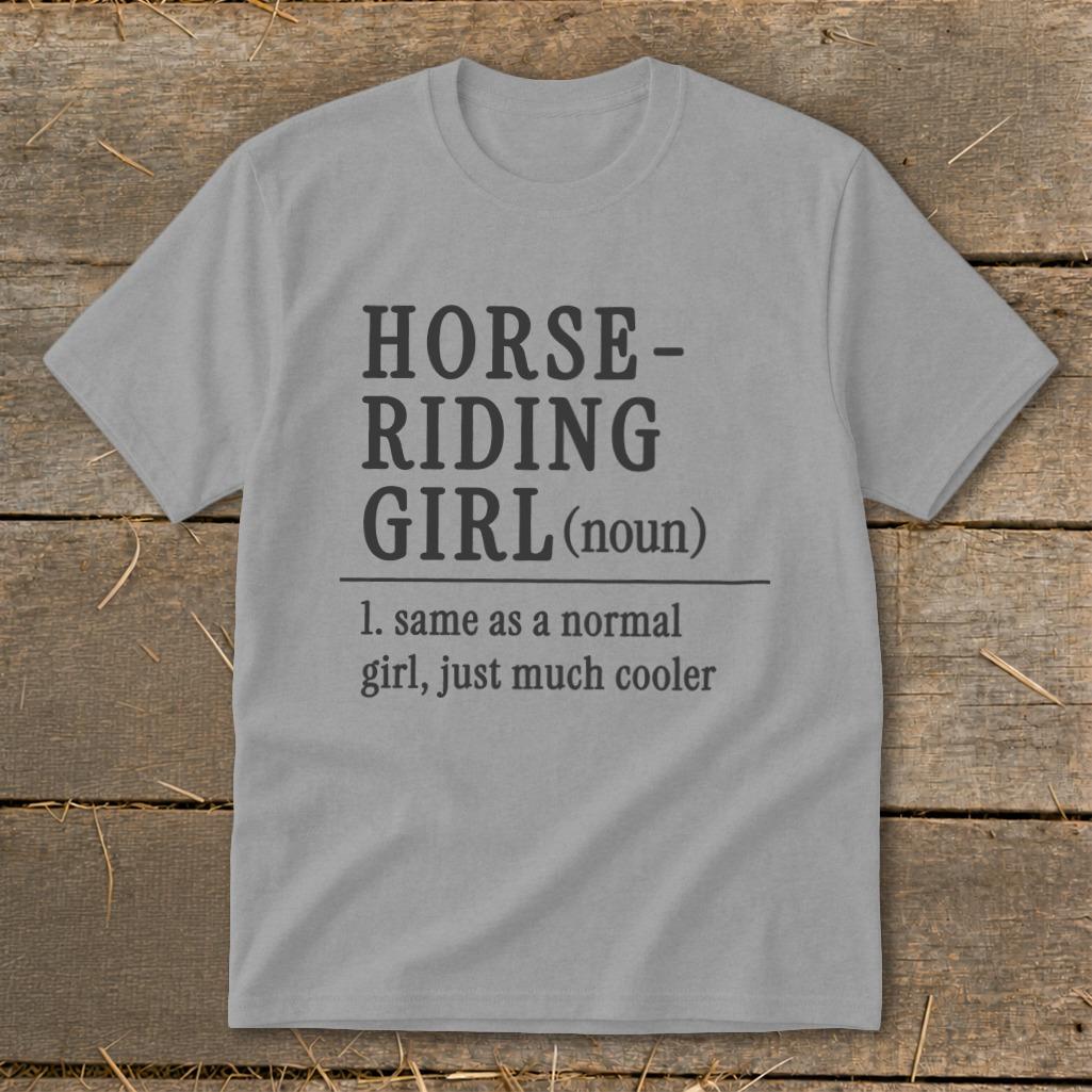 Horse Riding Girl Youth Tee