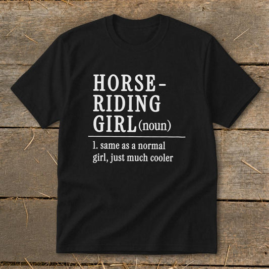 Horse Riding Girl Youth Tee