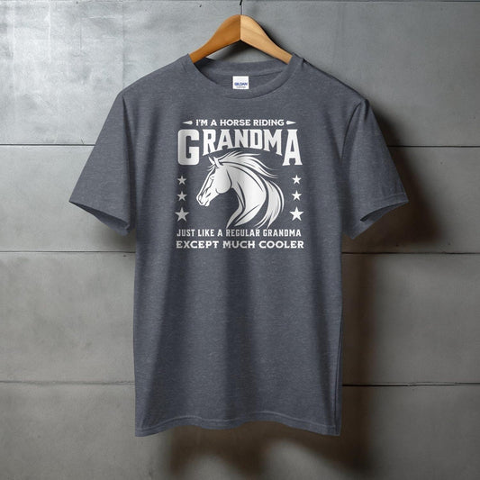 Horse Riding Grandma T-shirt