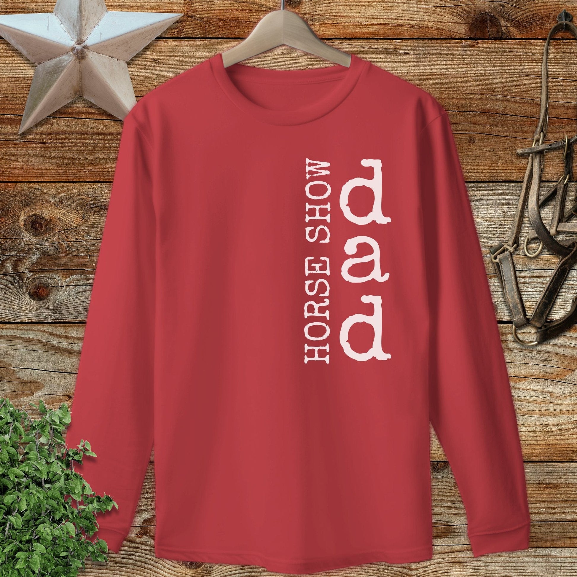 Horse Show Dad Long Sleeve Tee