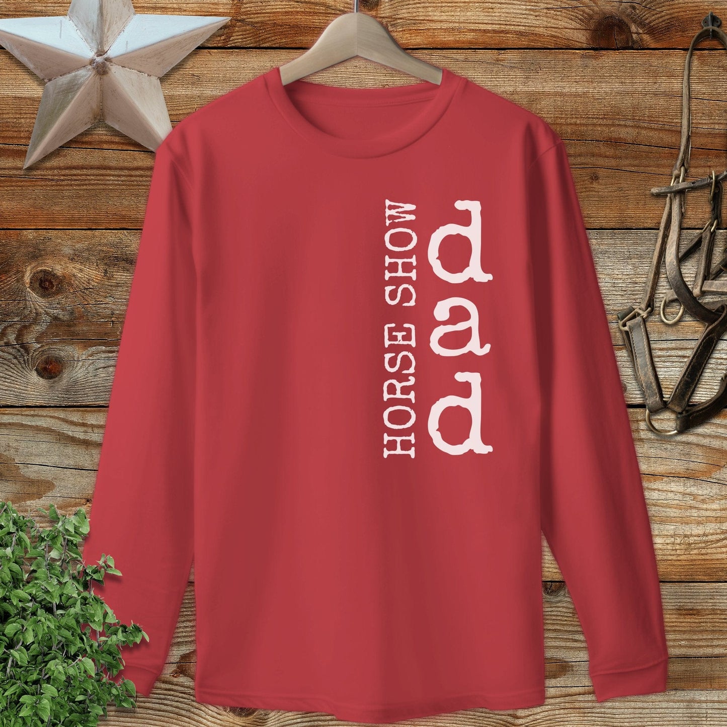 Horse Show Dad Long Sleeve Tee