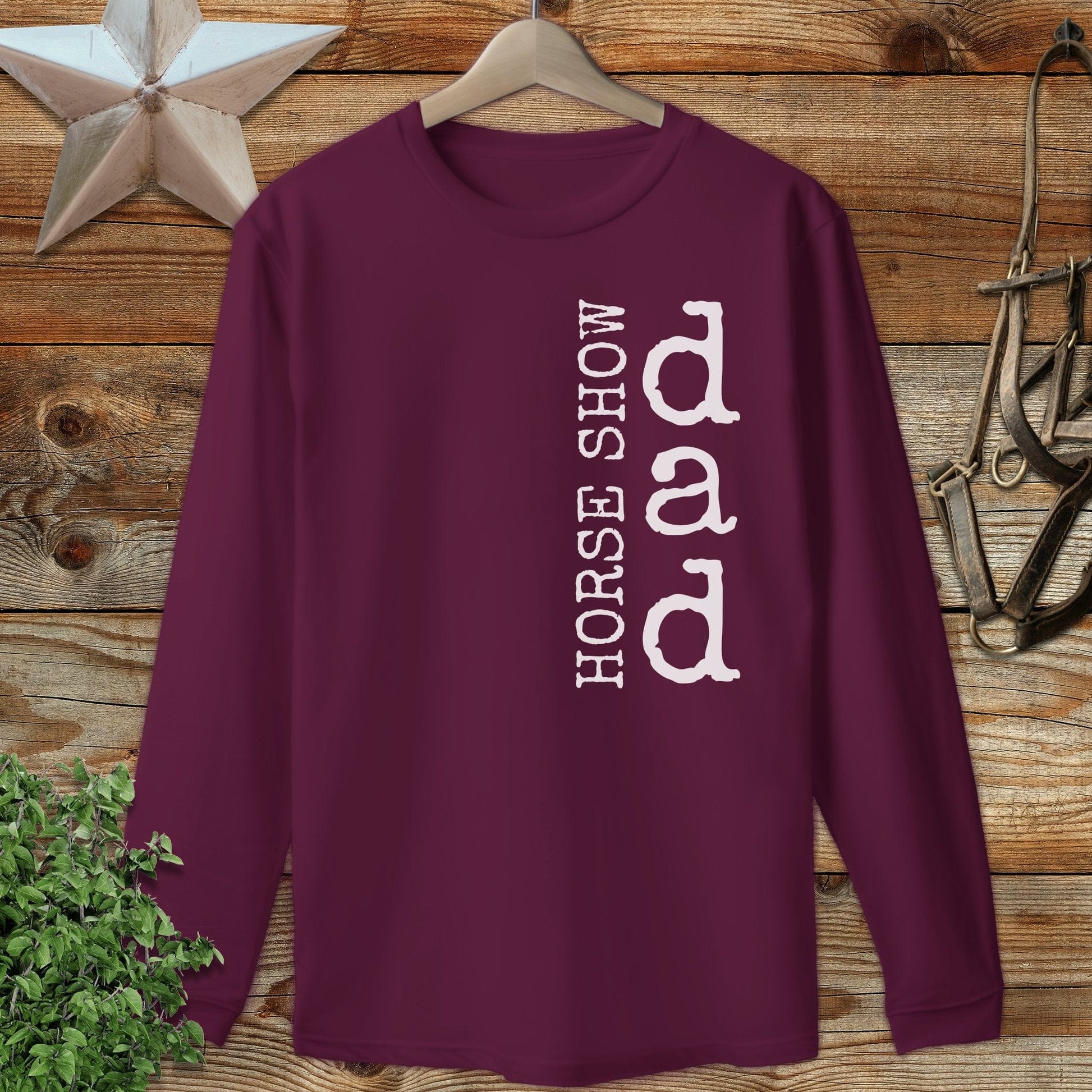 Horse Show Dad Long Sleeve Tee