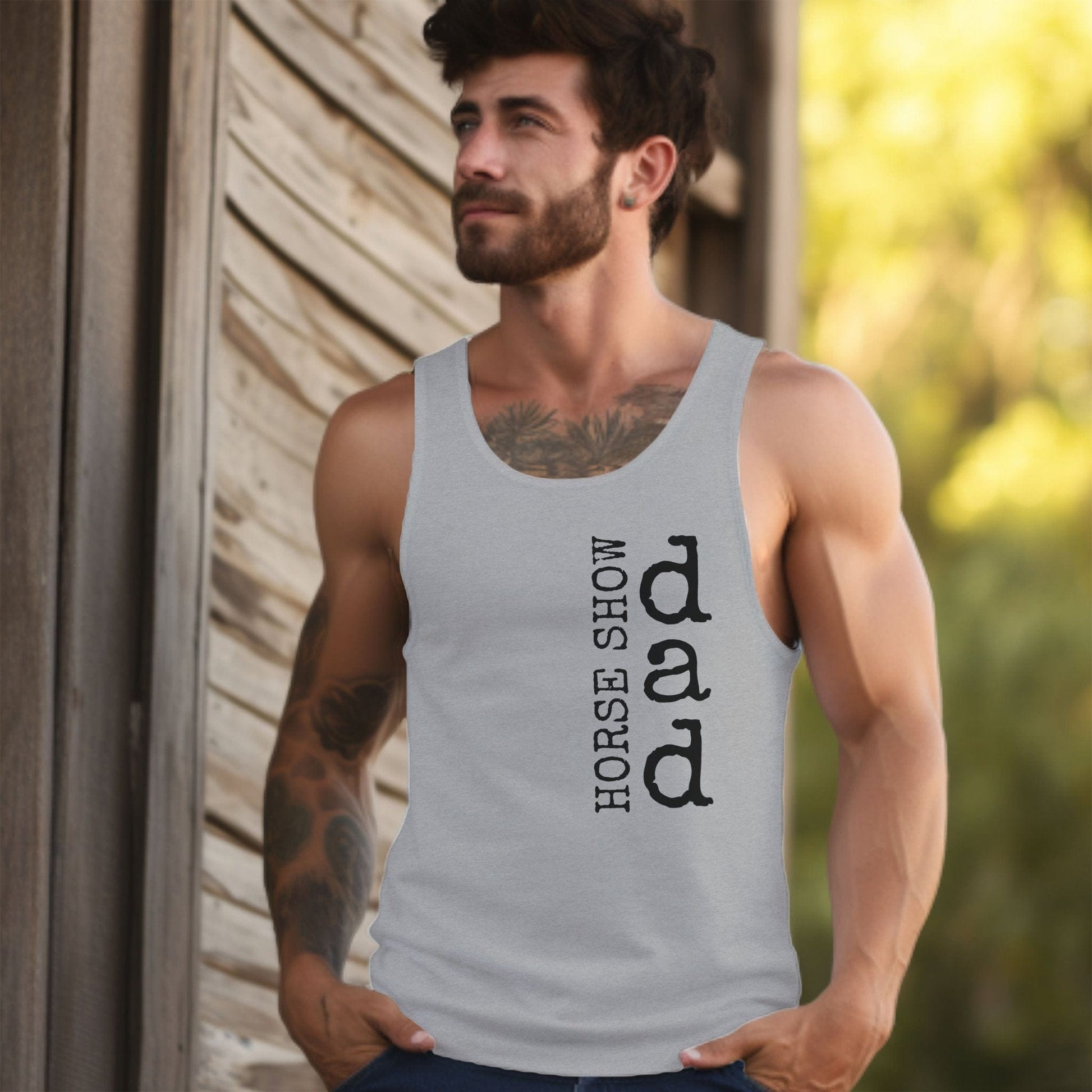 Horse Show Dad Tank Top