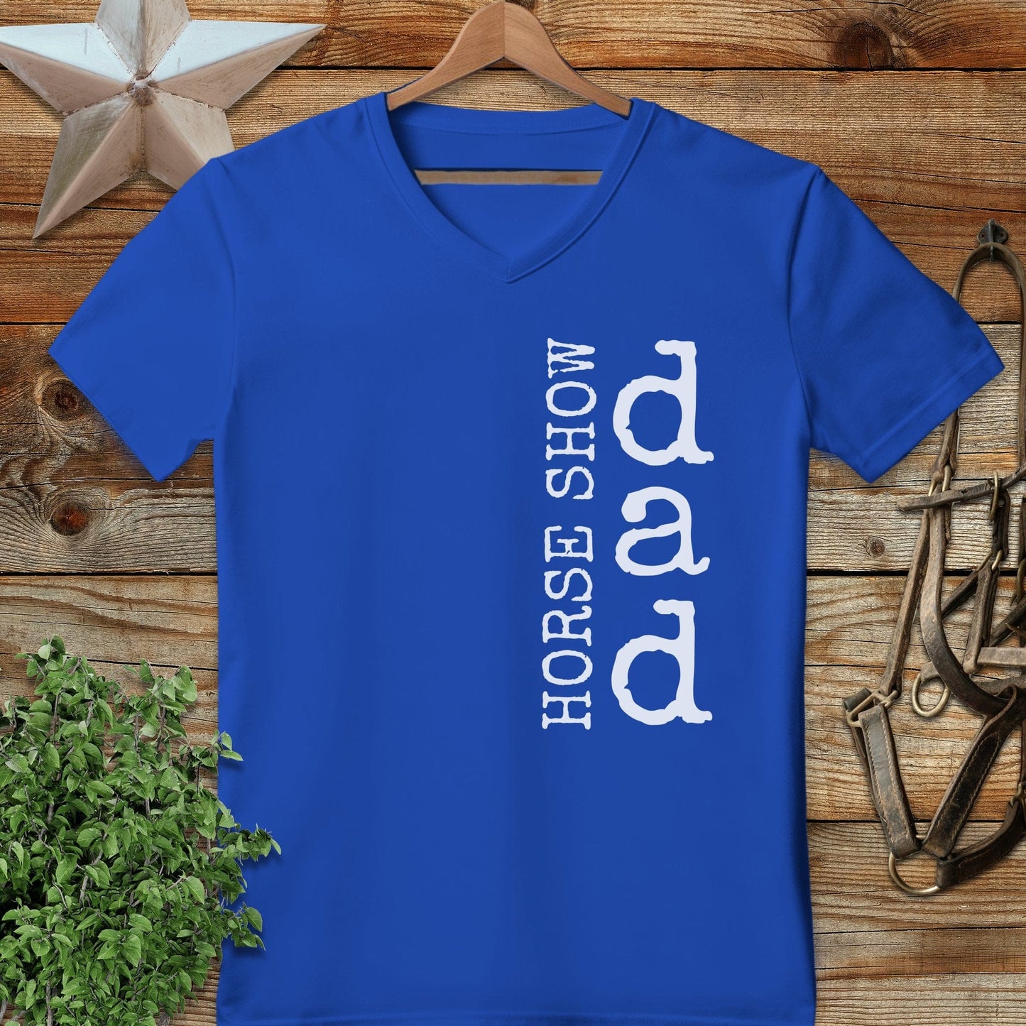 Horse Show Dad V-neck