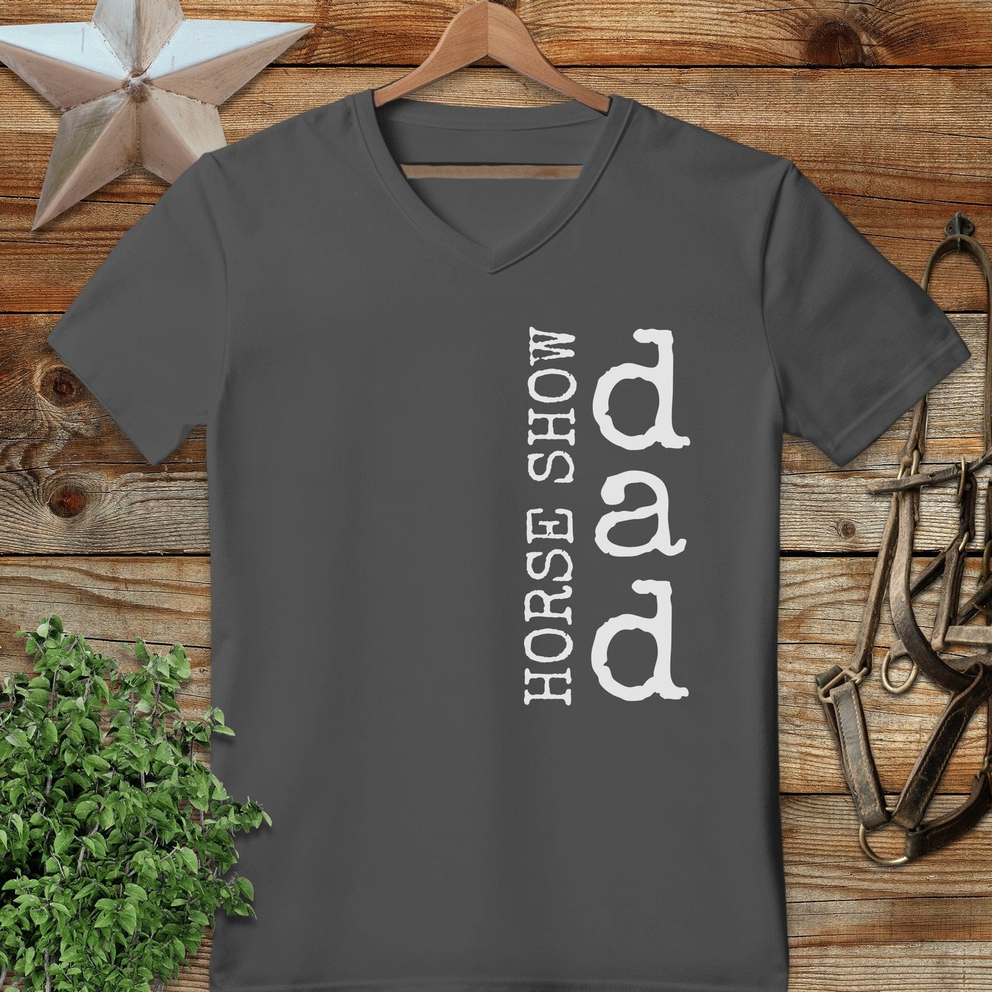 Horse Show Dad V-neck