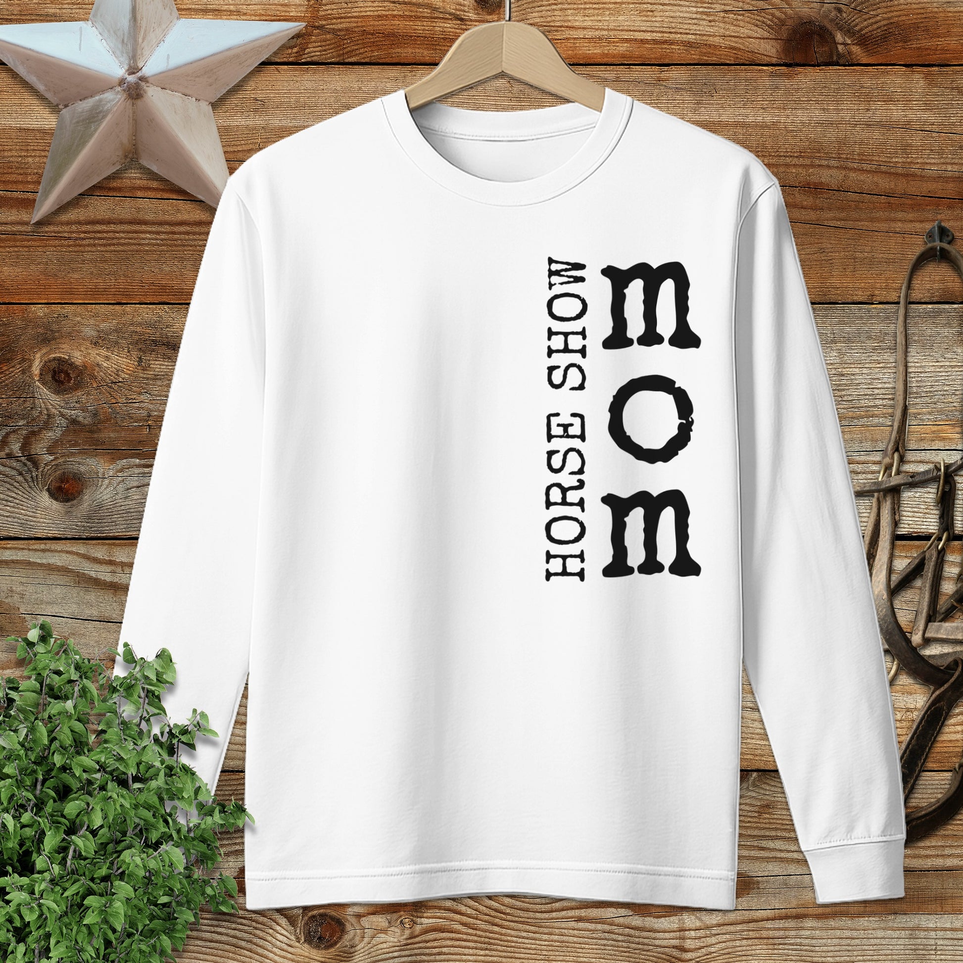 Horse Show Mom Long Sleeve Tee