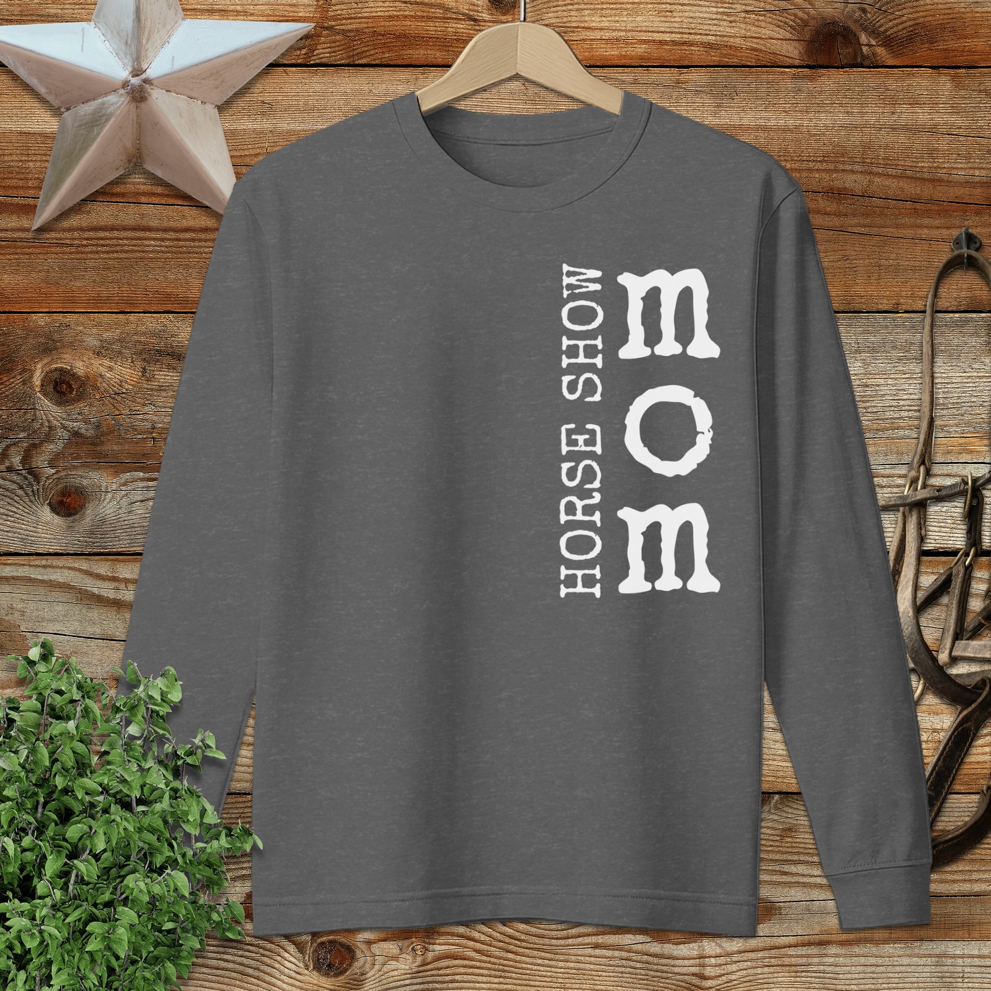 Horse Show Mom Long Sleeve Tee