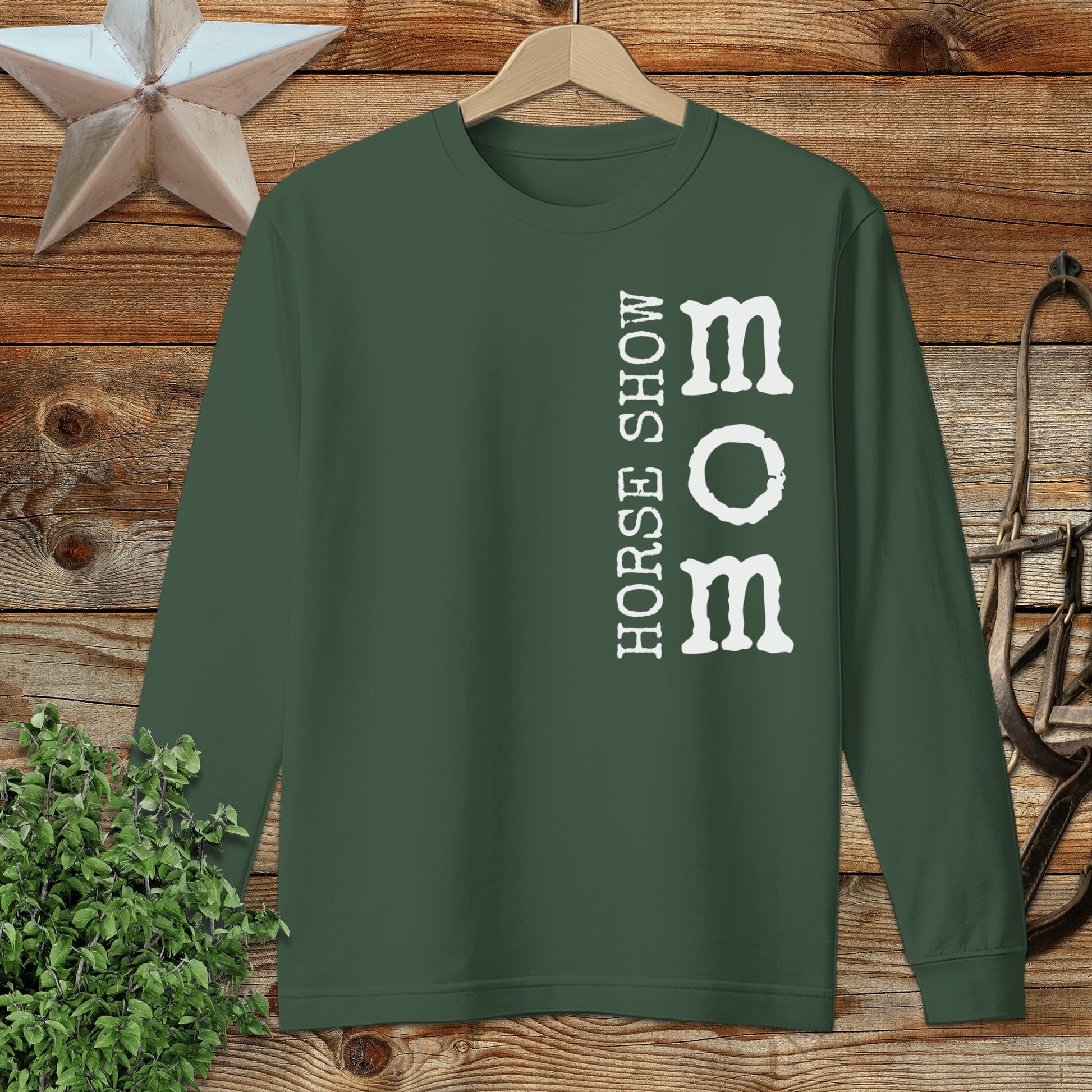 Horse Show Mom Long Sleeve Tee