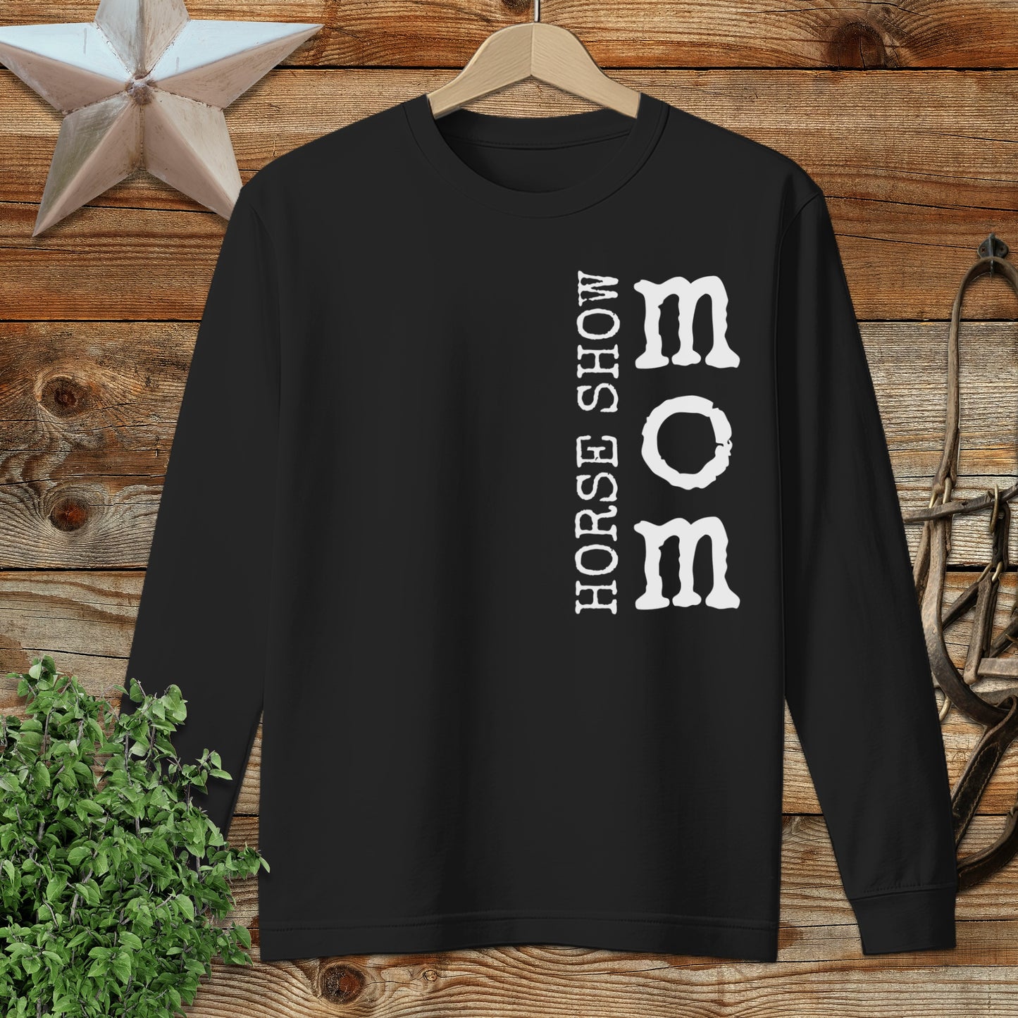 Horse Show Mom Long Sleeve Tee