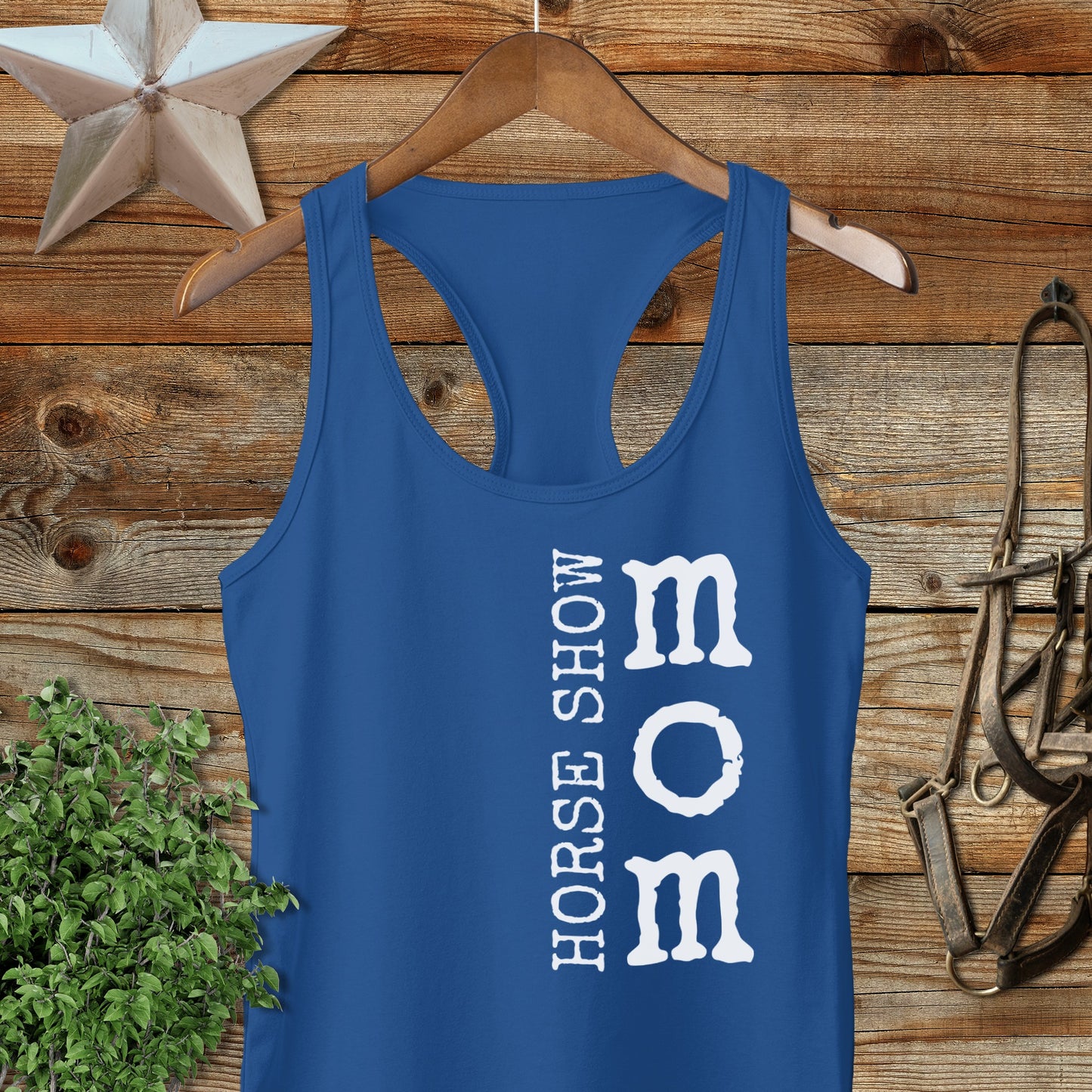 Horse Show Mom Racerback Tank