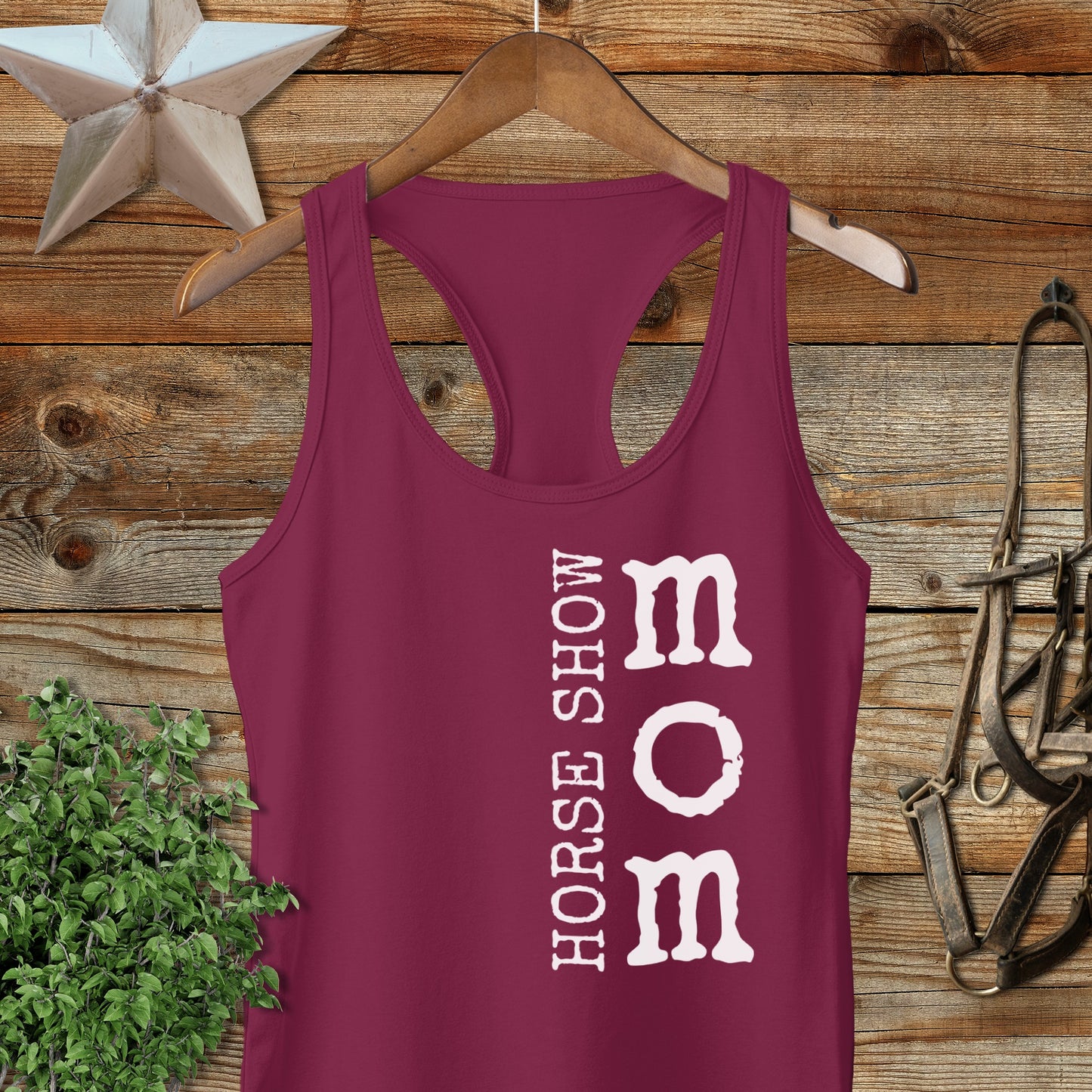 Horse Show Mom Racerback Tank