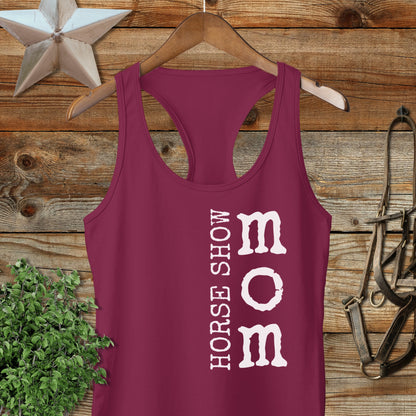 Horse Show Mom Racerback Tank
