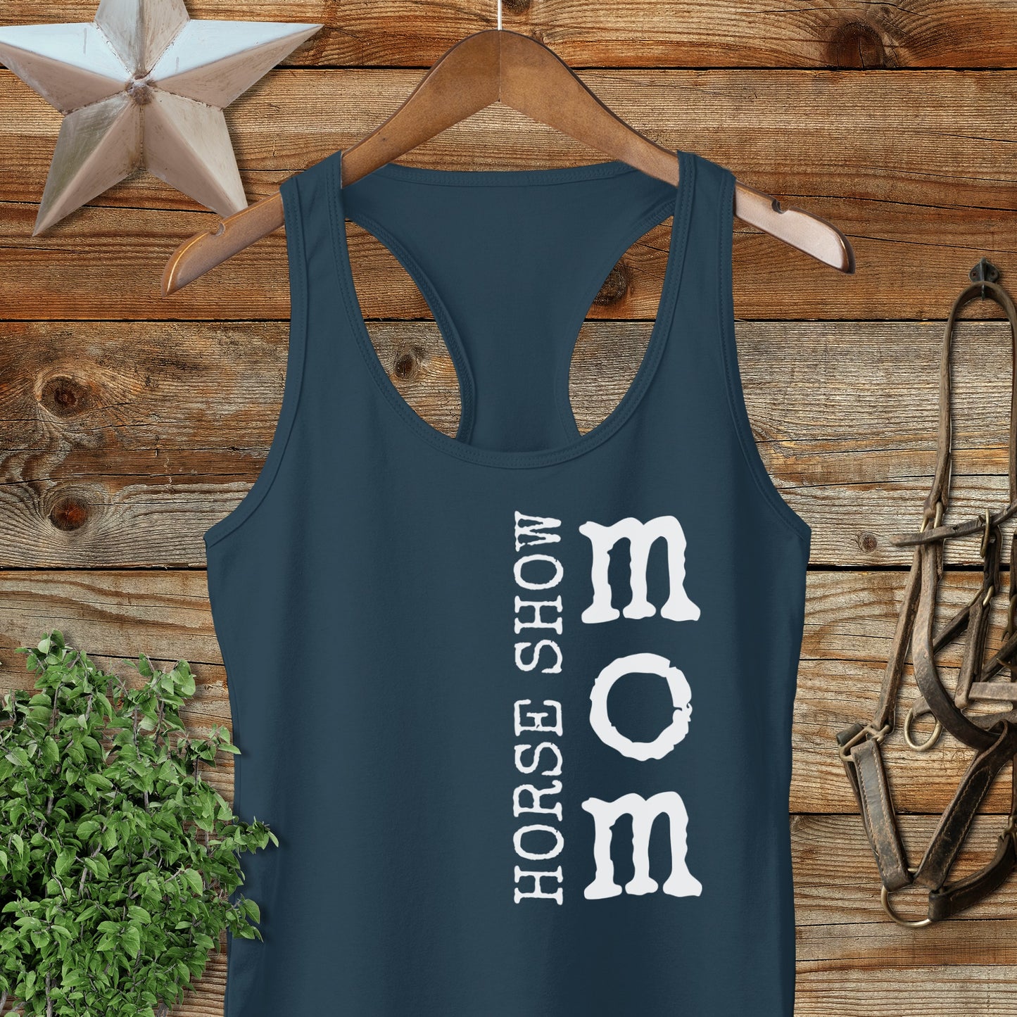 Horse Show Mom Racerback Tank