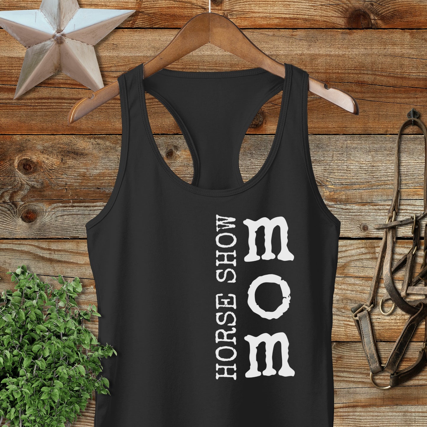 Horse Show Mom Racerback Tank