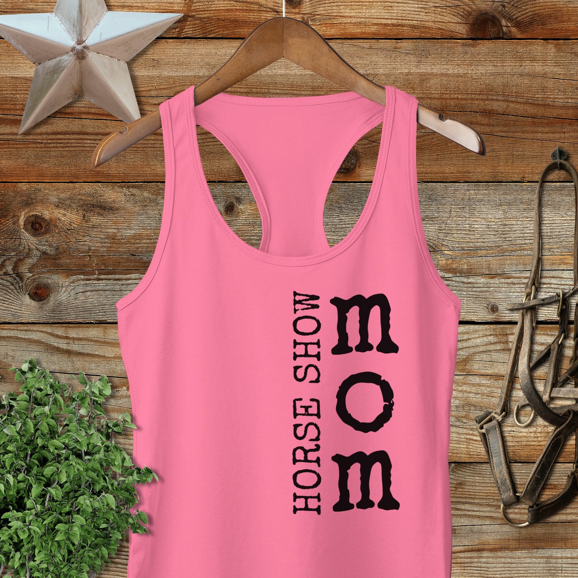 Horse Show Mom Racerback Tank