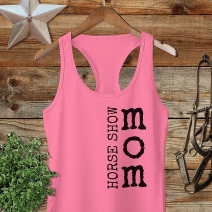 Horse Show Mom Racerback Tank