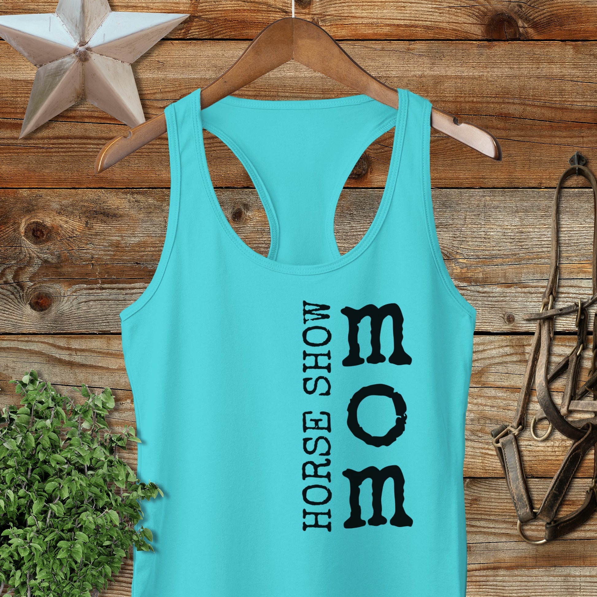 Horse Show Mom Racerback Tank