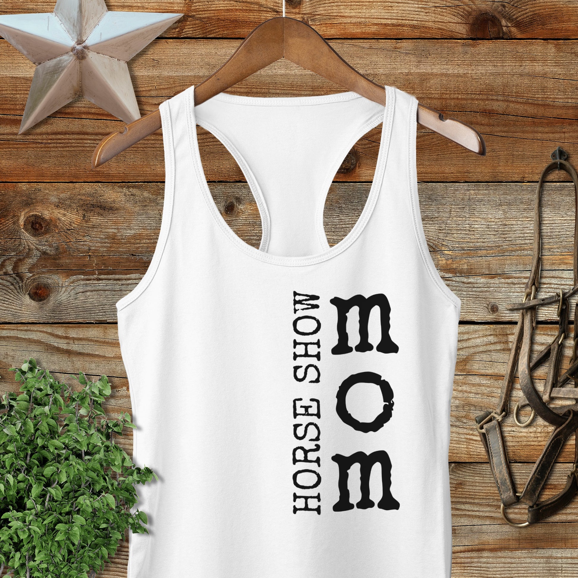 Horse Show Mom Racerback Tank