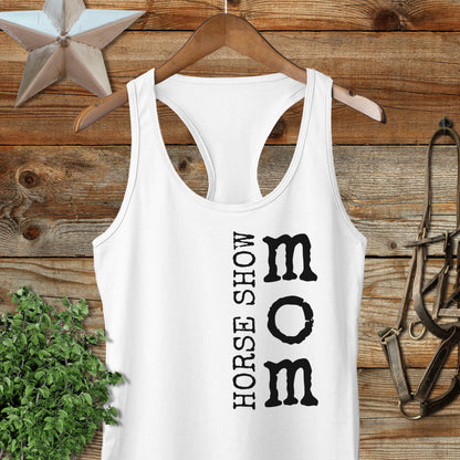Horse Show Mom Racerback Tank