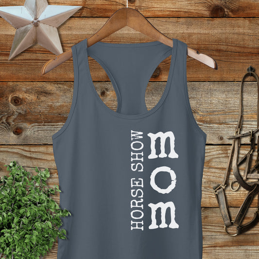 Horse Show Mom Racerback Tank