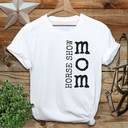 Horse Show Mom Softstyle Tee
