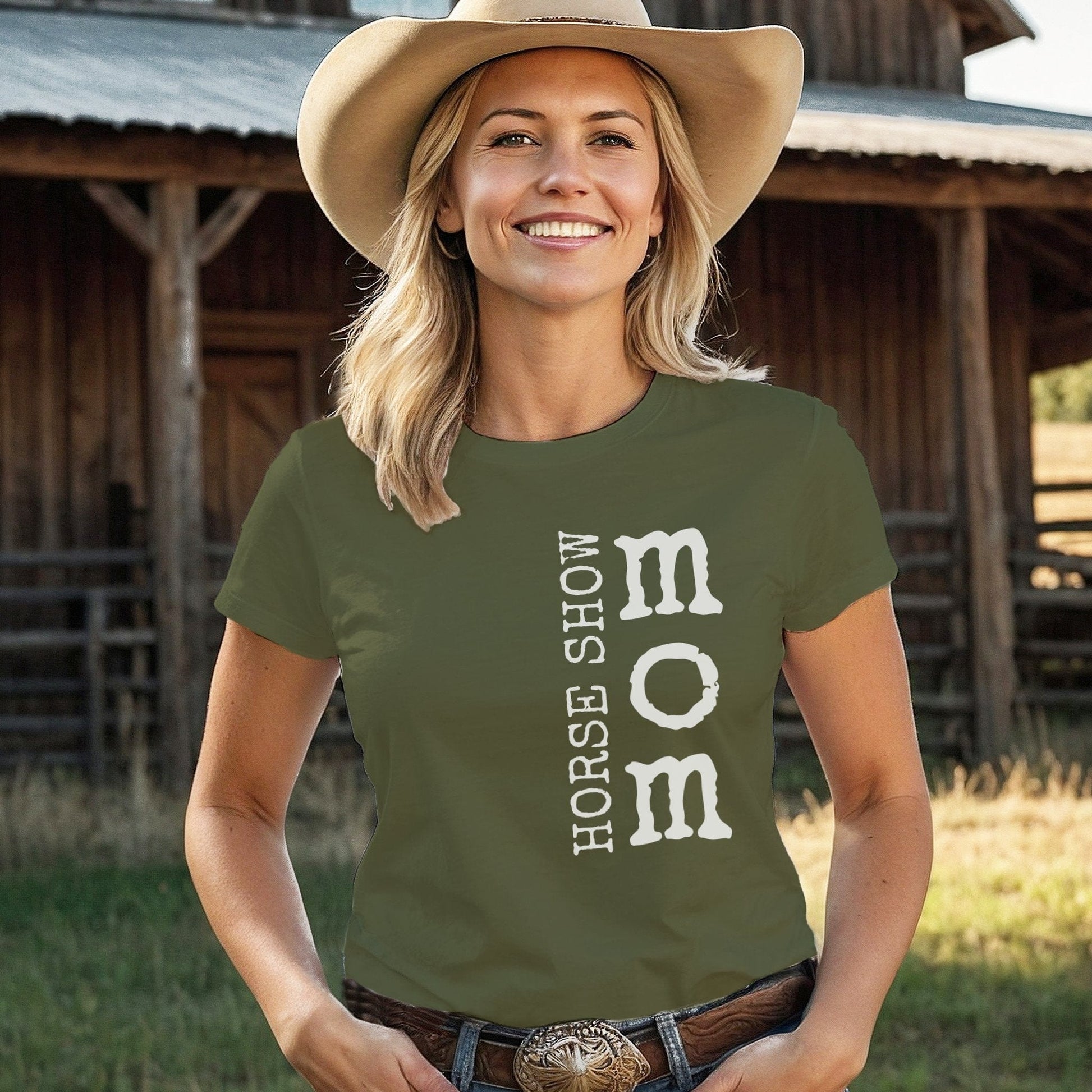 Horse Show Mom T-shirt