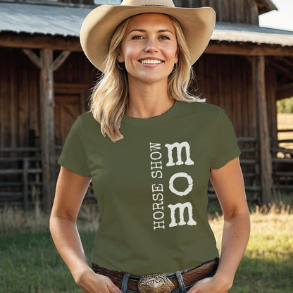 Horse Show Mom T-shirt