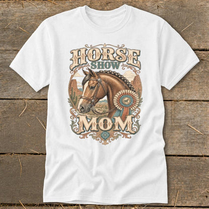 Horse Show Mom Western Classic Tee