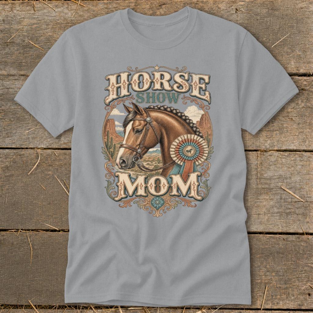 Horse Show Mom Western Classic Tee