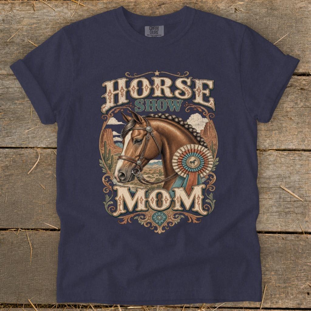 Horse Show Mom Western Signature Tee