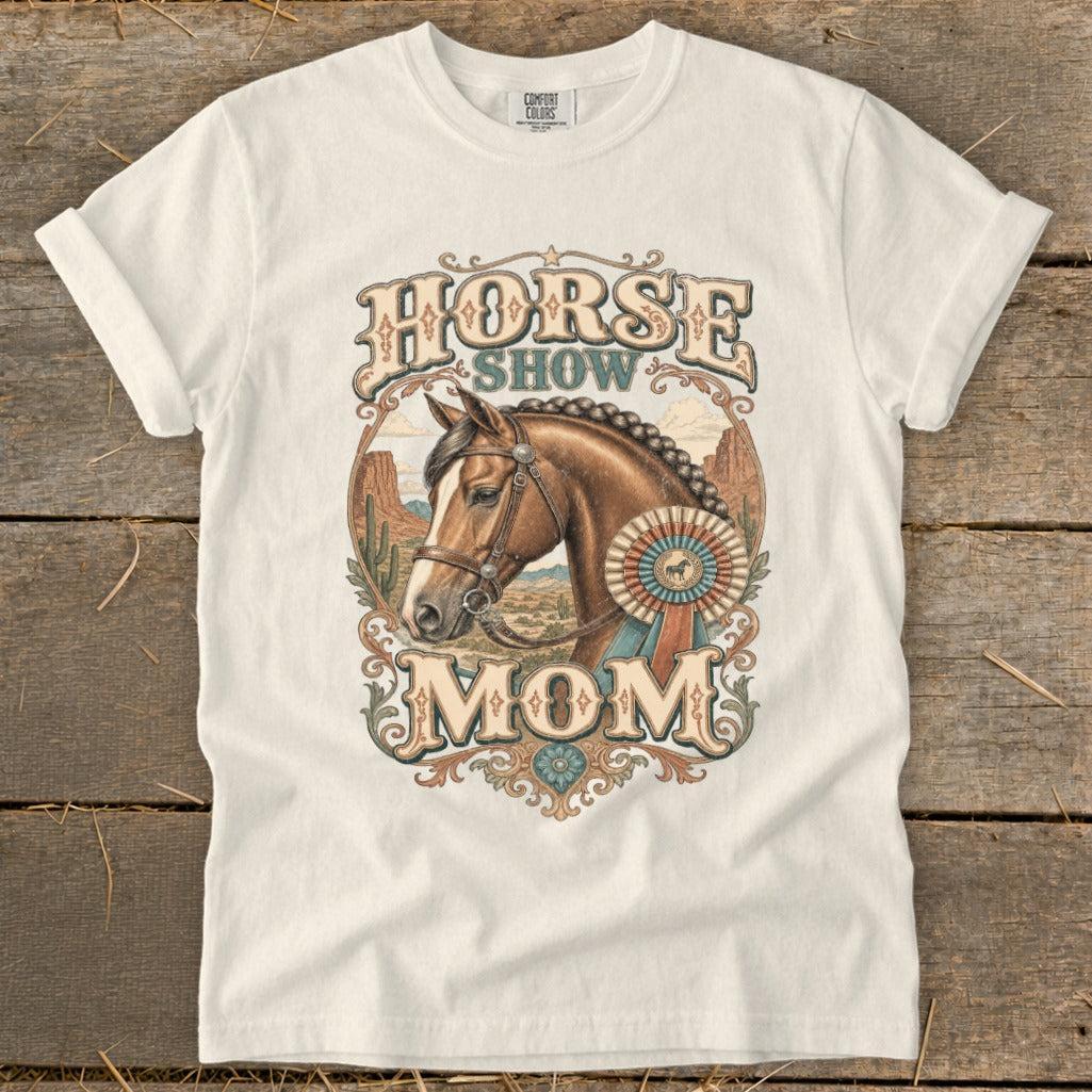 Horse Show Mom Western Signature Tee