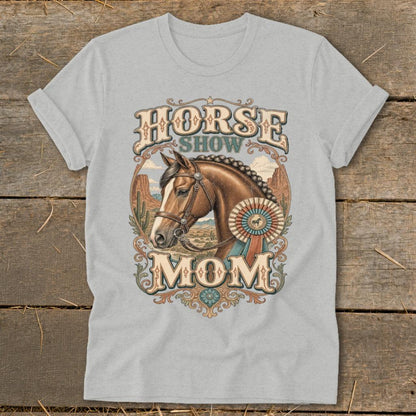 Horse Show Mom Western Softstyle Tee