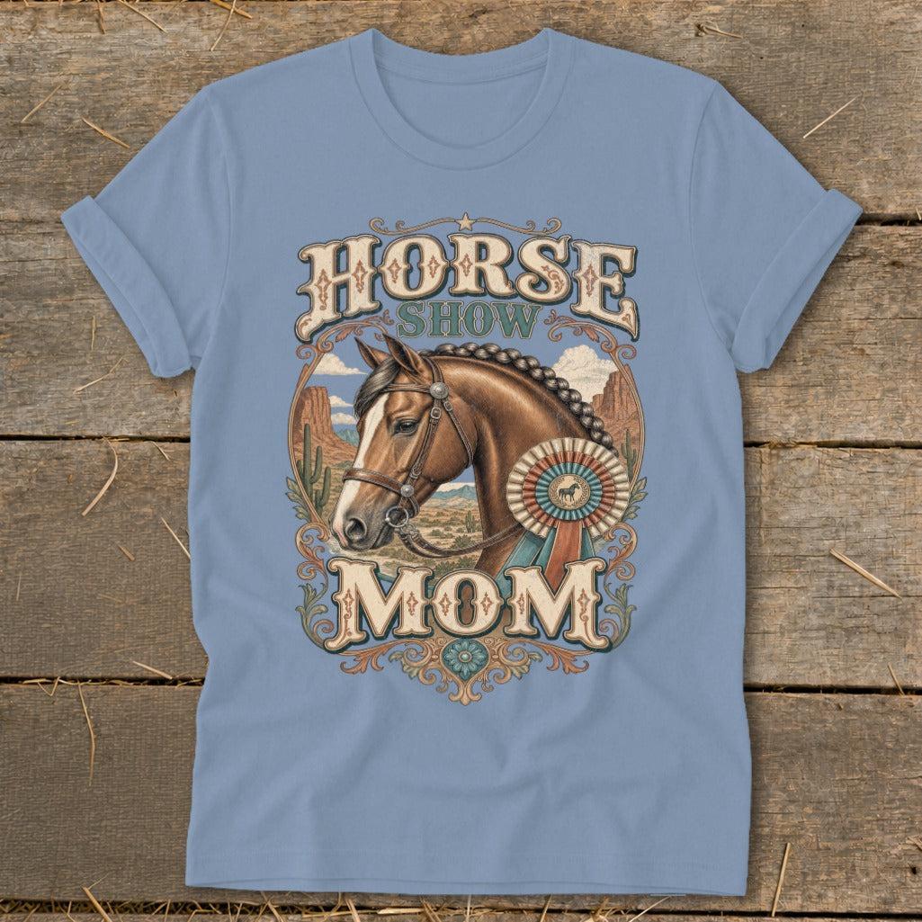 Horse Show Mom Western Softstyle Tee