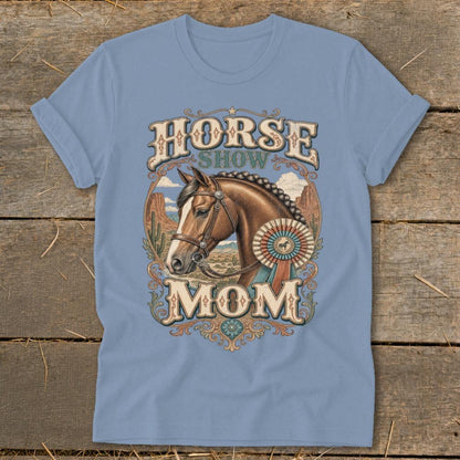 Horse Show Mom Western Softstyle Tee