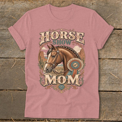 Horse Show Mom Western Softstyle Tee