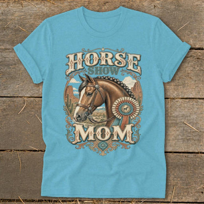 Horse Show Mom Western Softstyle Tee