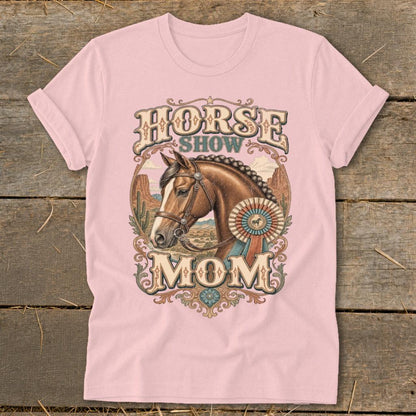 Horse Show Mom Western Softstyle Tee
