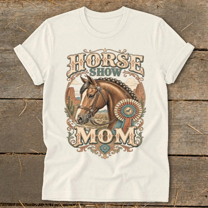 Horse Show Mom Western Softstyle Tee