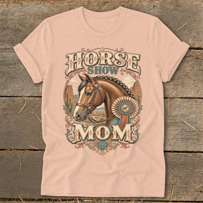 Horse Show Mom Western Softstyle Tee