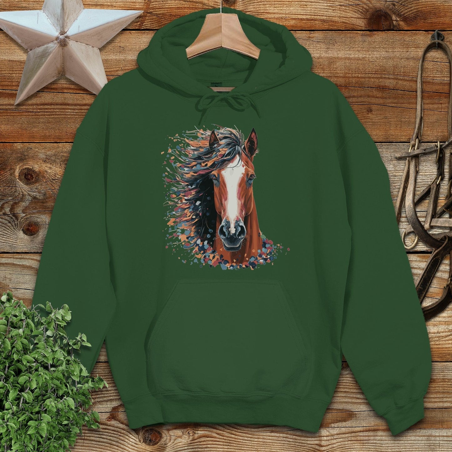 Horse Splatter Hoodie
