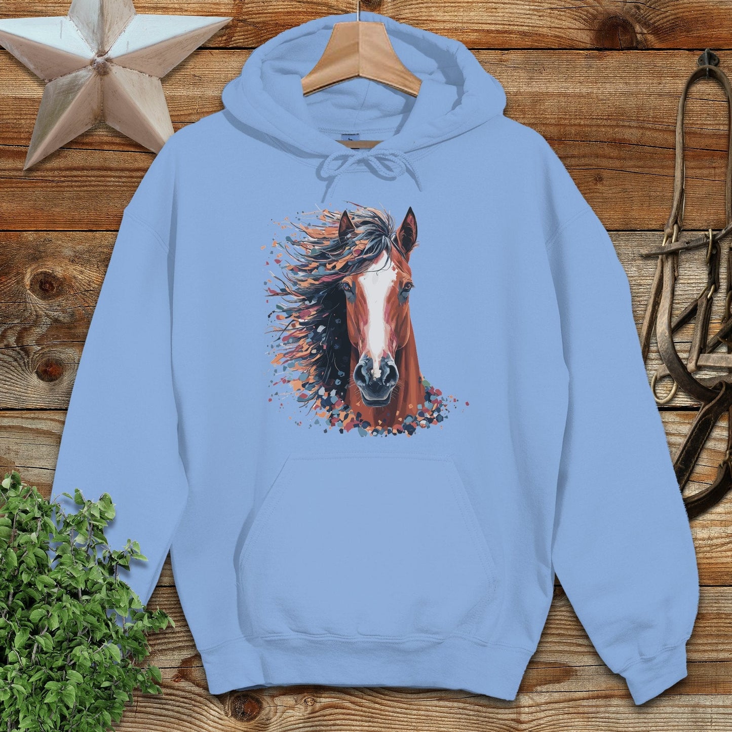 Horse Splatter Hoodie