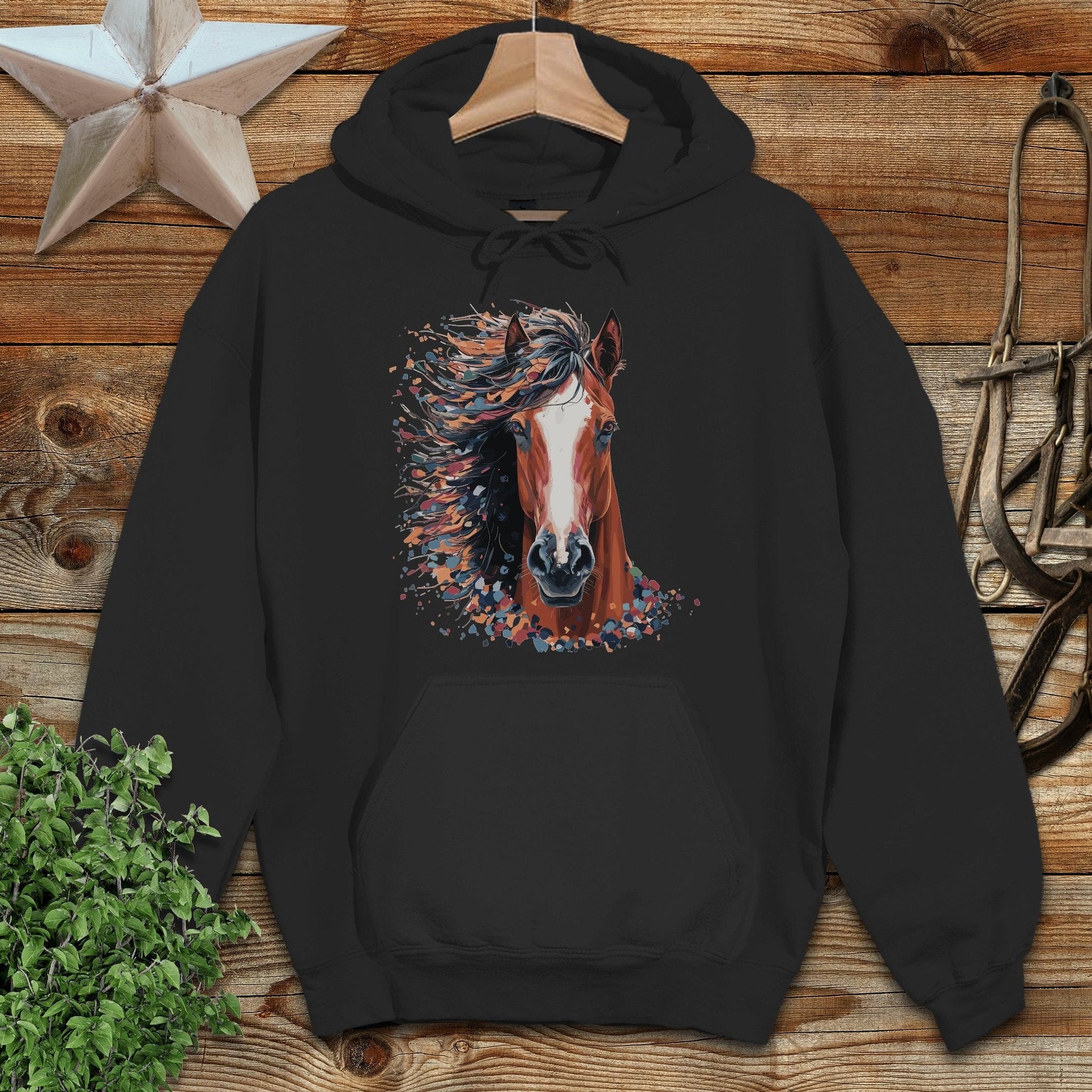 Horse Splatter Hoodie