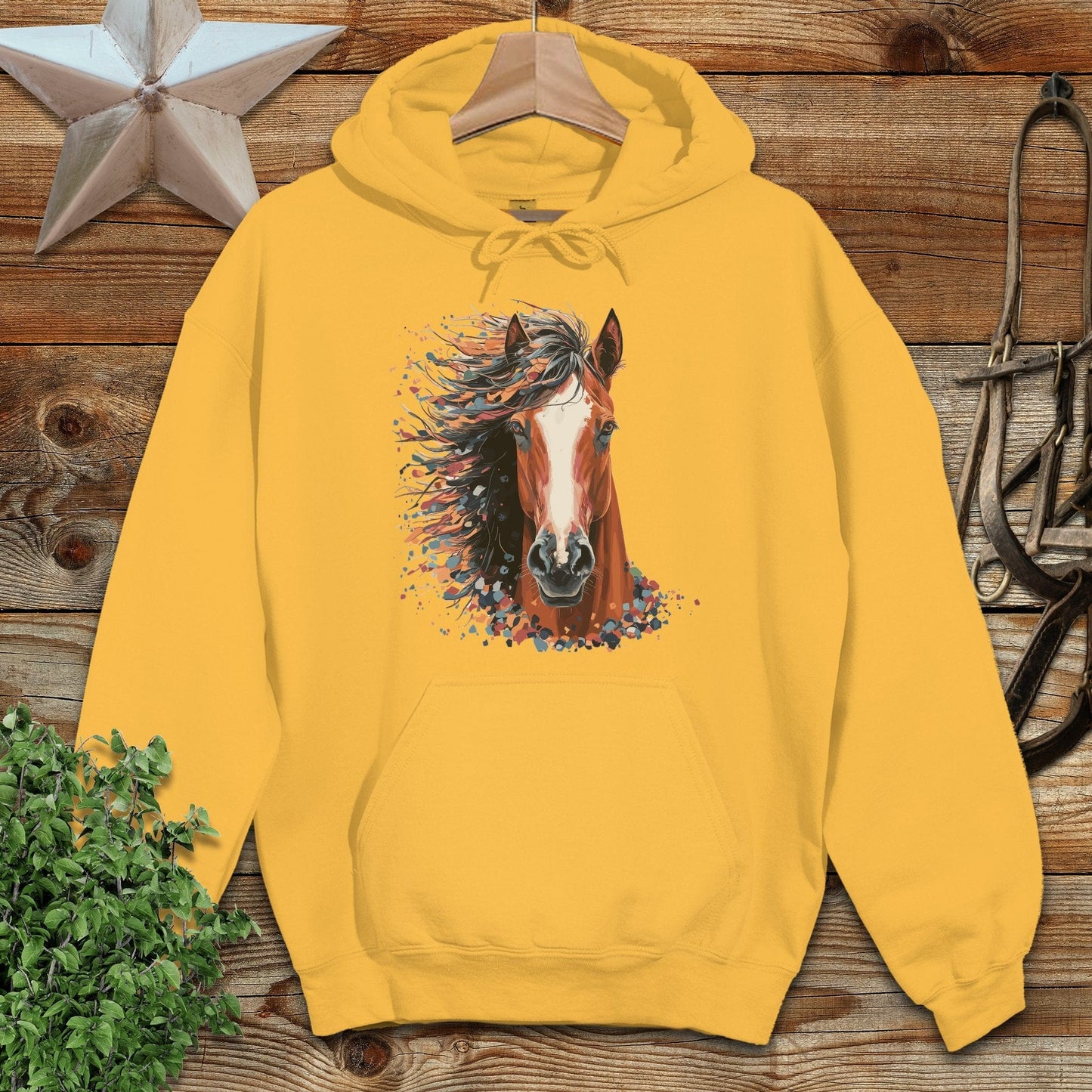 Horse Splatter Hoodie